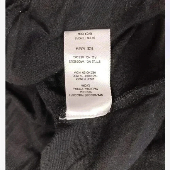 RVCA Black Maxi Short  Sleeve Dress Size Medium - Picture 8 of 9